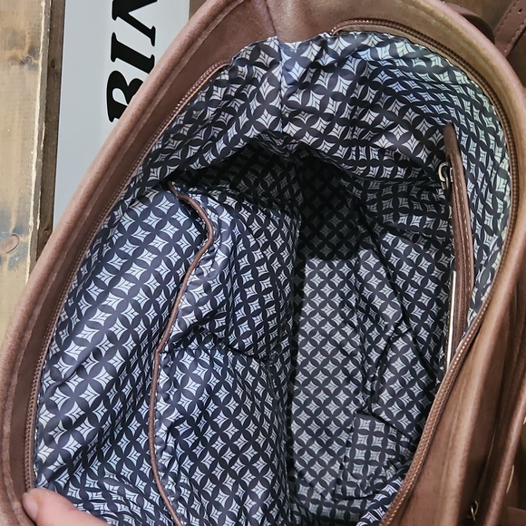 Antik Kraft Women's‎ X-Large Brown Tote Bag Purse. - Picture 9 of 11